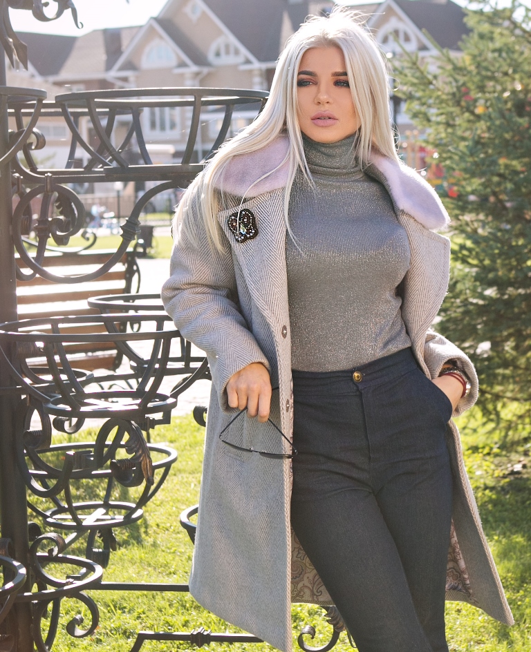 пальто кашемировое женское